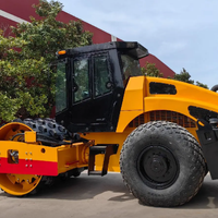 Rouleau vibratoire à tambour unique de 14 tonnes LSS214 / LSD214H pour la construction routière
