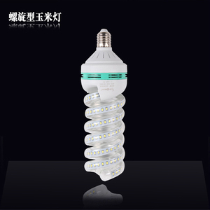 หลอดไฟ LED คอร์นไลท์ ขั้ว E27 ตัวเรือนพลาสติก SMD 2835 6000K แสงเดย์ไลท์  พร้อมสวิตช์ควบคุมด้วยมือ  AC 220V  Ra80 80lm/W A19 ได้รับการรับรองมาตรฐาน CE - Product Image 3