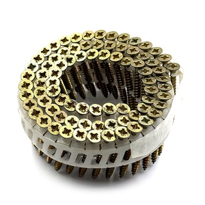 Tornillos en Rollo de Cartón Plástico, Recubiertos de Zinc Amarillo, con Cabeza Pozi, 3.5x40mm - Product Image 3