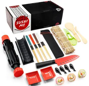 1pc Quick Diy Sushi Maker Set Machine Rice Mold Bazooka Roller Kit  Vegetable Meat Rolling Tool DIY Kitchen Tools Gadgets Accessories