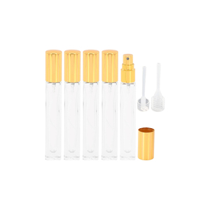 Factory Wholesale 7.5ml 10ml Glass Perfume Pump <b>Sprayer</b> Bottle & Vial Packaging with Custom Color Screen Printed Mini Design - Product Image 1