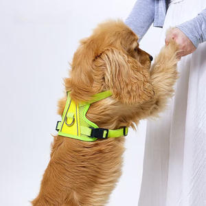 Laisse pour chien de petite et moyenne taille laisse de poitrine pour animaux de compagnie type de laisse perméable à l'air Poitrine et dos pour animaux de compagnie - Product Image 2