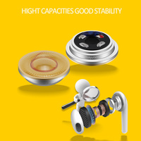Huayunxin 14.2mm 16ohm casque haut-parleur pilote dynamique néodyme 112db HIFI casque klaxon haut-parleurs gamme complète