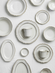 Ensemble d'assiettes en <span class=keywords><strong>porcelaine</strong></span> Nature Vantage <span class=keywords><strong>Assiette</strong></span> Plats Vaisselle Pour Thème Restaurant Hôtel Banquet Événements Vaisselle Assiettes en céramique - Product Image 5
