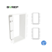 Boîte de jonction électrique 3 modules SNW-130 en PVC ignifuge, homologuée CETLus pour l'extension de câblage aux normes américaines