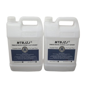 MTBJZJ Thick Pour Clear <strong>Epoxy</strong> Resin <strong>Epoxy</strong> <strong>Table</strong> 5-10cm Per Pour Deep Cast River <strong>Table</strong> - Product Image 1