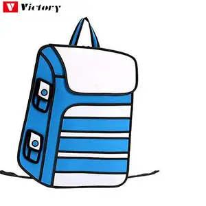 Netter Schul rucksack <span class=keywords><strong>2d</strong></span> Cartoon Tasche 2018 - Product Image 1