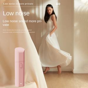 อุปกรณ์กำจัดขนแบบทู่อินวันของผู้หญิงมีดโกนหนวดไฟฟ้าสองหัวเครื่องโกนขนไฟฟ้าหัวหน่าวส่วนตัว - Product Image 2