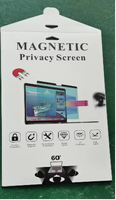 Pelindung layar Anti sinar biru magnetis pengiriman cepat untuk Macbook Air komputer Laptop pelindung layar transparan tinggi