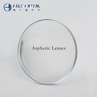 Lentilles optiques asphériques HMC H&C Optik 1.56, diamètre 75 mm, lentilles optiques anti-lumière bleue