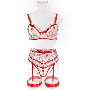 <span class=keywords><strong>Sexy</strong></span> Cosplay Cupido Contrasterende kleuren Hartborduurwerk Mesh Visgraat Taille Cinching Bow Dameslingerie Russisch Hot Selling - Product Image 4