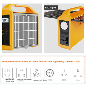 SINOSUN SUN-100W <span class=keywords><strong>220V</strong></span> Alimentation portable extérieure 100W <span class=keywords><strong>Panneau</strong></span> <span class=keywords><strong>solaire</strong></span> Onduleur à onde sinusoïdale pure <span class=keywords><strong>Batterie</strong></span> LiFePO4 USB Type C - Product Image 3