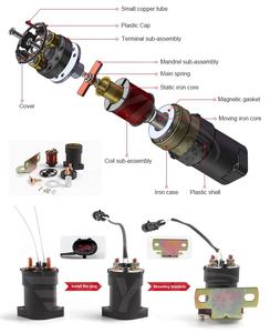 รถยกสไตล์ใหม่กันน้ำส่วนเครื่องยนต์ดีเซล12V รีเลย์สตาร์ทอัตโนมัติ37N-35085 JD234สำหรับรถบรรทุกหนัก Isuzu Foton Dongfeng - Product Image 6