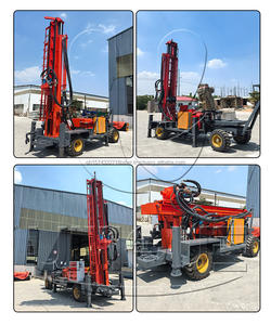 เครื่องขุดเจาะบ่อน้ำแบบล้อยาว180ม. 200ม. 260ม. 300ม. 350ม. 400ม. พร้อมตีนตะขาบสำหรับบ่อน้ำ - Product Image 6