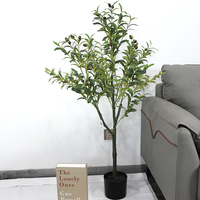 Arbre artificiel en plastique pour la décoration intérieure et extérieure de la maison, du jardin, du bureau et du magasin