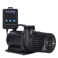 Pompe à eau submersible solaire à vitesse variable 24V 48V DC pompe submersible DC auto-amorçante pour aquarium pour étang à poissons Koi à la maison