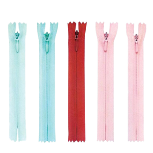 Close-End Multi-Color Onzichtbare Aangepaste Rits 3 # Lange Ketting Rits 50 Cm Nylon Duurzame Functie Voor Jurken Huis Textiel - Product Image 3