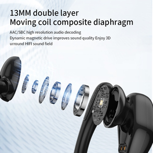 Bx17 Không Dây 5.4 TWS Earbuds Tai Nghe Không Có Tiếng Ồn Hủy Bỏ Hifi Chất Lượng Âm Thanh Nghe Bài Hát Và Chạy Thể Thao Tai Nghe - Product Image 5