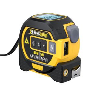 Télémètre laser industriel 3 en 1, 40 m/130 pi, instrument de mesure numérique avec ruban à mesurer, précision de 2 mm - Product Image 4