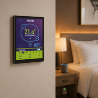 Tablet PC Android de 10.1 Pulgadas con Procesador Rockchip de Cuatro Núcleos, Pantalla Táctil, 4G, IOT, Wi-Fi, POE, NFC, RJ45, para Control de Automatización en Hoteles y Hogares Inteligentes