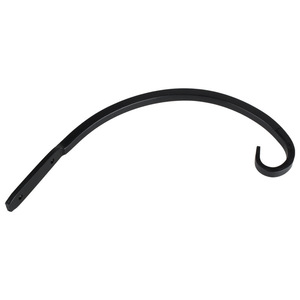 <b>Hanging</b> Basket Hook 8 1/2 In Black Wall Mount For Outdoor Indoor Garden Plant Decor Floral <b>Bracket</b> - Product Image 2
