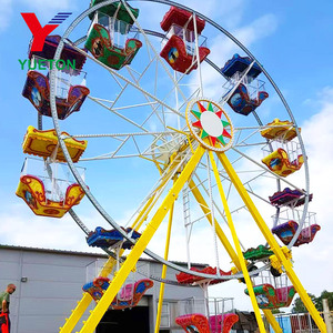 <span class=keywords><strong>Ruota</strong></span> <span class=keywords><strong>Panoramica</strong></span> su Rimorchio - Attrazione Mobile Portatile per Parchi Divertimento, Carnevali e Luna Park - Product Image 4