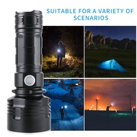 Lampe torche LED ultra-lumineuse rechargeable par USB Yihosin C15 haute puissance 3 modes