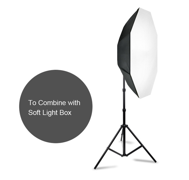 Camera Video Light Stand Portable Adjustable Stands Led Fill Light Phone Ring Light Tripod With 1/4 Screw 2.1m Tripod Stand
