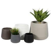 Pots de fleurs, jardinières, pots de fleurs d'intérieur, pots décoratifs pour le salon, pots en plastique