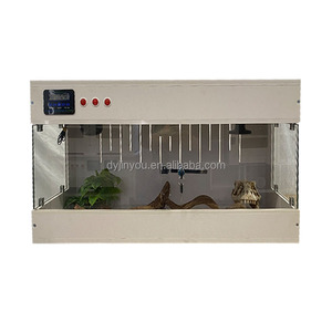 Bán buôn 4x2x2 chân PVC bò sát ăn hộp, bò sát <span class=keywords><strong>Zoo</strong></span> thằn lằn bóng BOA dài mà không cần Rồng thủy tinh container - Product Image 5