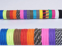 Corde paracorde tressée de 100m/paquet de 2mm pour la fabrication de corde d'urgence de survie pour sports de plein air corde d'escalade de parachute vente en gros