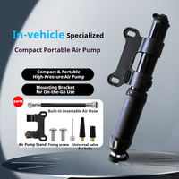 Pompe à air pour vélo en alliage de haute qualité, mini pompe à main portable pour pneus de vélo, pompe à air CO2 pratique