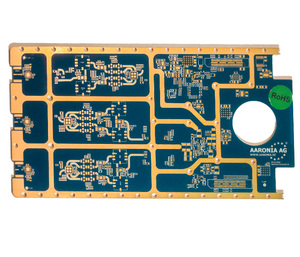 PCB RF haute fréquence personnalisé Rogers Taconic FR-4, certifié ROHS, avec surface en aluminium <span class=keywords><strong>pour</strong></span> <span class=keywords><strong>antenne</strong></span> de transmission radar - Product Image 1
