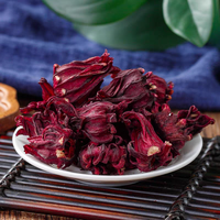 Fleur de roselle entière séchée naturelle Huaran Luo Shen Hua, thé d'hibiscus en vrac, qualité alimentaire, vente en gros, direct usine