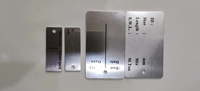 KINDABADGE Etiqueta de aluminio de metal de Alta Calidad código QR etiqueta de número de serie para etiqueta de metal de grabado láser