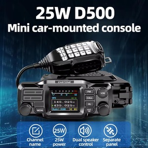 Promotion Zastone D500 25W <span class=keywords><strong>Radio</strong></span> mobile double bande <span class=keywords><strong>VHF</strong></span> UHF de type split pour véhicule tout-terrain - Product Image 3