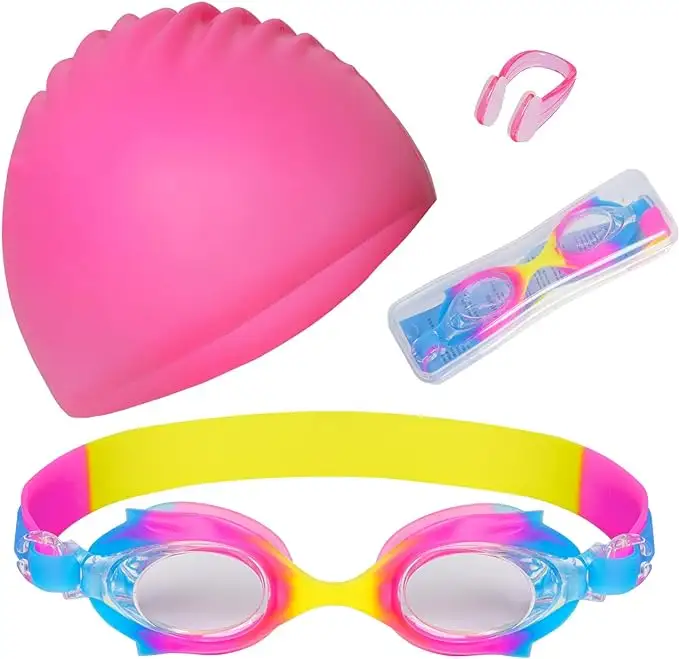Çocuklar için özel kabul edilebilir Antifog yüksek çözünürlüklü yüzmek gözlük UV koruma yüzücü gözlükleri gözlük