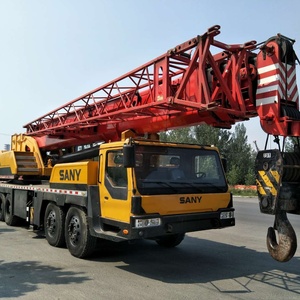 Grue sur camion Sany d'occasion, capacité nominale de 75 tonnes, flèche à cinq sections, hauteur de levage de 41 m, moteur Sany, composants hydrauliques, 0-2000 heures de fonctionnement - Product Image 2