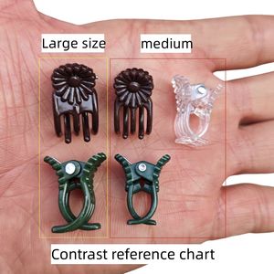 Pabrik langsung perlengkapan taman <span class=keywords><strong>Phalaenopsis</strong></span> bunga dukungan klip pendukung bibit tanaman rambat pendukung plastik anggrek cakar klem - Product Image 4