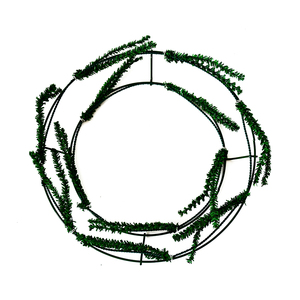 <span class=keywords><strong>Couronne</strong></span> <span class=keywords><strong>de</strong></span> <span class=keywords><strong>Noël</strong></span> artificielle colorée en fer forgé, faite à la main, pour décoration <span class=keywords><strong>de</strong></span> <span class=keywords><strong>porte</strong></span>, 16/24 pouces - Product Image 6