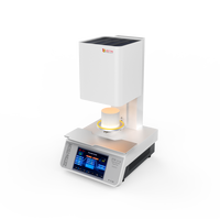 Four à porcelaine dentaire numérique à vide ZTCF-20B 1300C avec une puissance de 1600W et une vitesse de chauffage de 140°C/min