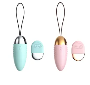 Female Portable Invisible Wearable Masturbation Toys Wireless Remote Control Vibrator For Women Jumping Egg