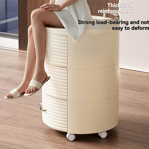 ตู้ข้างเตียง YHYP แทนที่ตู้เก็บของเคลื่อนที่ในห้องนอน ตู้เก็บของแบบมินิมอลทันสมัย เป็นมิตรกับสิ่งแวดล้อม - Product Image 3