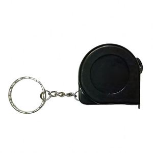 Cinta métrica portátil personalizada de 6 pies con llavero y bloqueo deslizante estable, regla de medición para el cuerpo, fácil de leer, métrica/pulgadas - Product Image 1