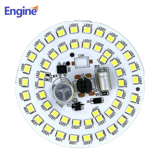 Aluminum Based PCB Professional Electronics Round SMT Aluminum LED PCB Circuit Board for Outdoor Lighting