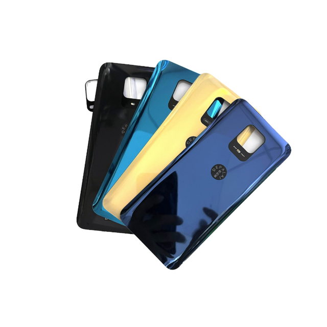 NEW Back Glass for Redmi Note 9S Bar Design Stainless Steel Battery Cover Rear Housing Door Panel Case