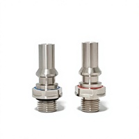 Raccords rapides haute pression Danfoss Stubli UQD04 à refroidissement liquide, interchangeables, conformes OCP, en acier inoxydable 316L poli