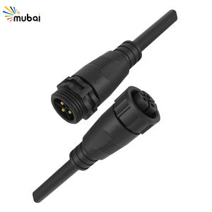 תקע פעמי ולשחק 3pin 3pin ip67 מחבר ממתכת נגד טעות הנוכחית גבוהה m19 עמיד למים מחבר חשמל עמיד למים - Product Image 1