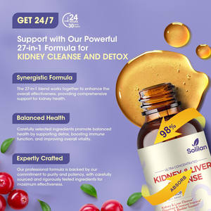 Private Label OEM 60ml Suplemento Herbal Natural Fígado Detox Cleanse Líquido Gotas Imune Suporte de Fígado Leite Cardo Gotas - Product Image 2