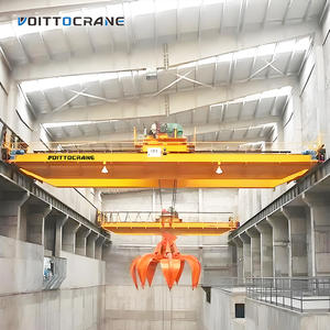 QZ Typ Doppelt räger Greifschaufel-Laufkran 5 Tonnen 10 Tonnen 15 Tonnen 20 Tonnen für die Abfall behandlung - Product Image 1